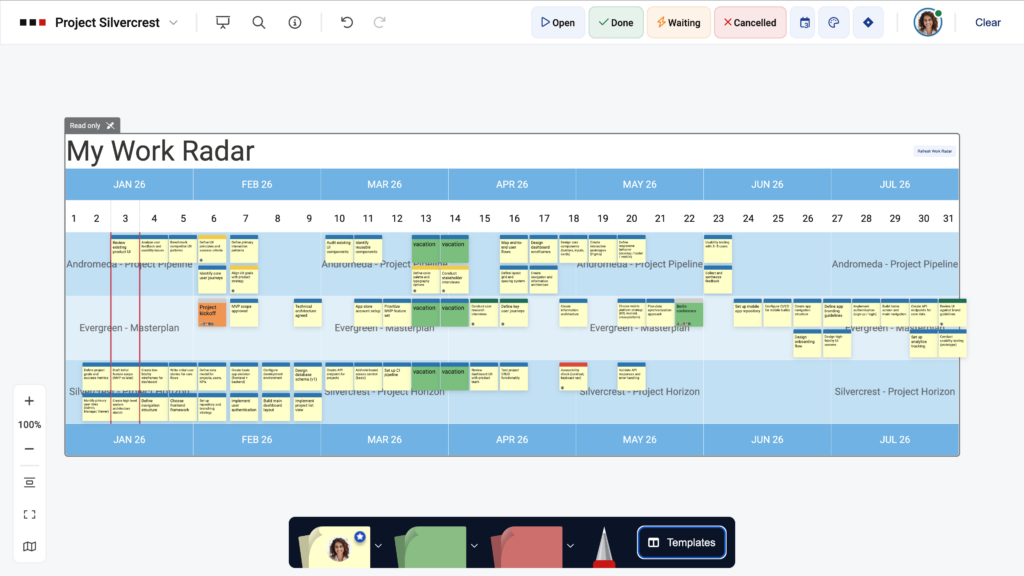My Work Radar IntelliFrame